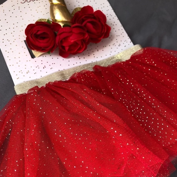 NEW Unicorn Tutu Headband Set - Picture 3 of 3